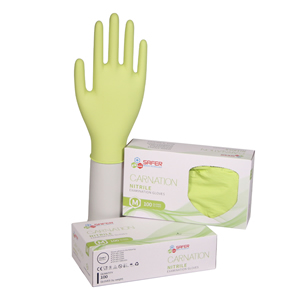 green-nitrile-gloves